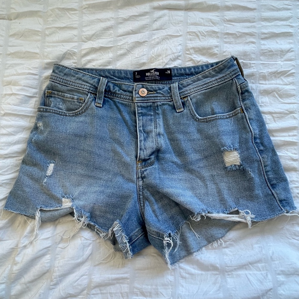 Hollister High-rise jean shorts